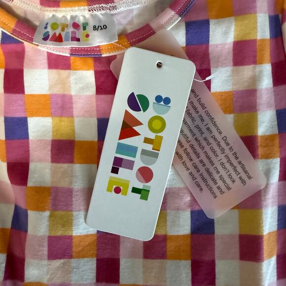 Dot Dot Smile NWT Geometric‎ Print Girls Size 8-10 - Picture 6 of 8